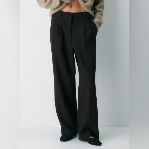 Aritzia Pants - ARITZIA WILFRED THE EFFORTLESS PANT REssential Size 14 R Black